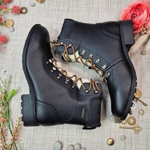 NEW Eureka Waterproof Fur Lined Winter Snow Boots Black Size 11M